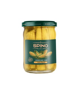 كنسرو بيبي كورن 230 گرم SPINO