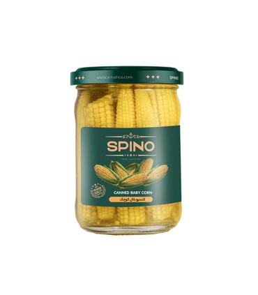 كنسرو بيبي كورن 230 گرم SPINO