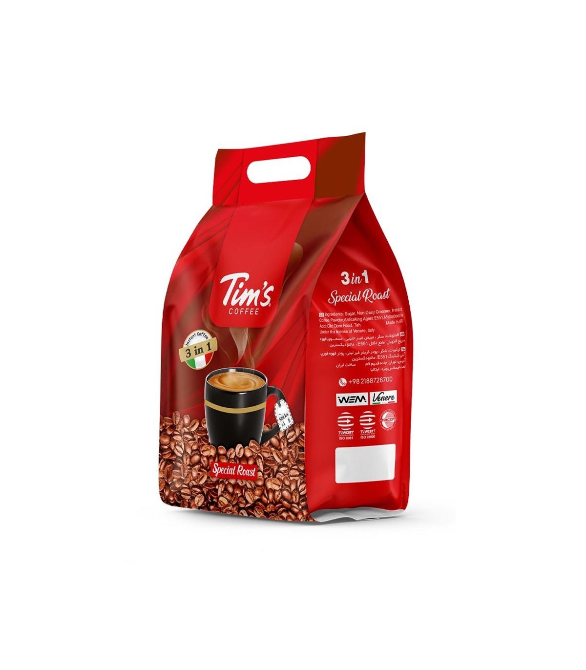 پودر قهوه 48 عددي (1*3) تيمز