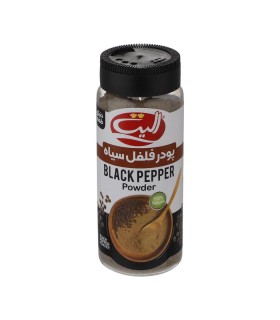 ادويه فلفل سياه 75 گرم پت اليت