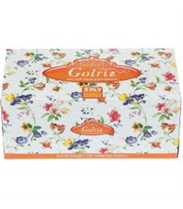 دستمال كاغذي جعبه اي 300 برگ لاله و مريم گلريز