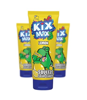 نوشيدني ژل ميوه اي ترش 70 گرم تيوپي ليمو Kix Max