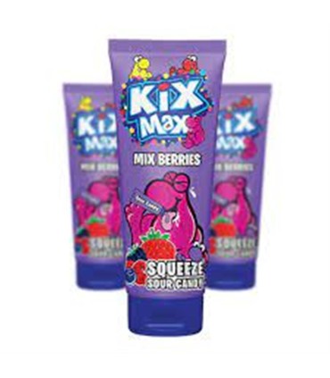 نوشيدني ژل ميوه اي ترش 70 گرم تيوپي ميكس بري Kix Max