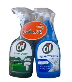 پك تخفيفي 750 گرم اسپري فوم چند منظوره + 750 گرم اسپري شيرآلات سيف