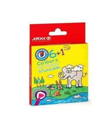 پاستل 1+6 روغني آريا