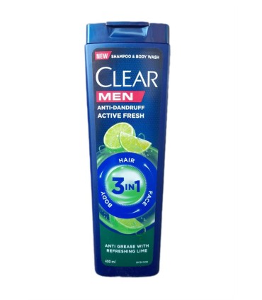 شامپو 400 ميل ضد شوره 3*1 مردانه كلير
