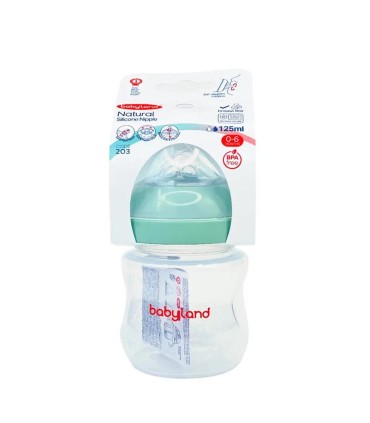 شيشه شير خوري 125 ميل نچرال (6 - صفر) بي بي لند