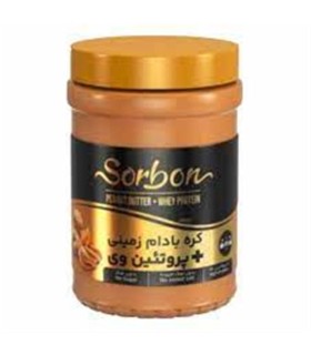 كره بادام زميني 400 گرم پروتئين وي سوربن