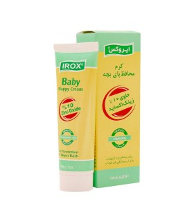 كرم كودك 50 گرم تيوپي محافظ پاي بچه حاوي زينك اكسايد ايروكس