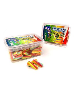 پاستيل 250 گرم مدادي رنگين كمان كندي