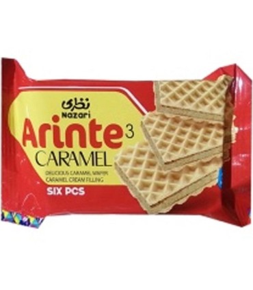 ويفر 38 گرم Arinte3 كارامل نظري