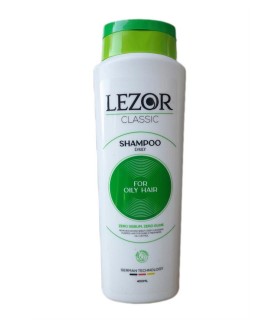 شامپو 400 ميل موهاي چرب LEZOR