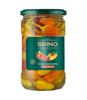 ترشي 560 گرم فلفل مكزيكي SPINO