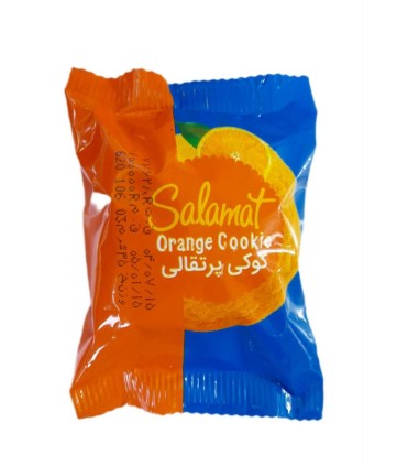 كلوچه 35 گرم كوكي پرتقالي سلامت