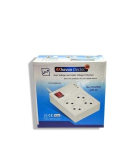 محافظ برق 4 خانه كابل 1/8 متر صوت و تصوير اخوان الكتريك