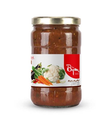 ترشي 630 گرم مخلوط بندري (قيمت قديم) بيژن