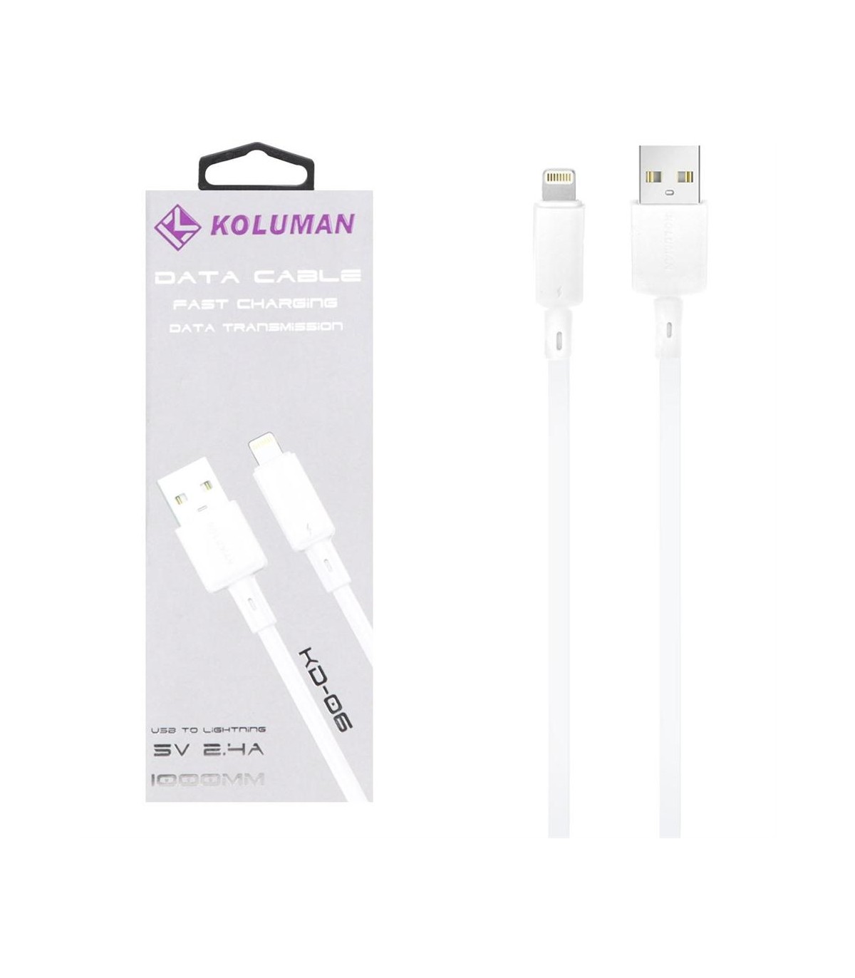 كابل USB آيفون KD-06 كلومن