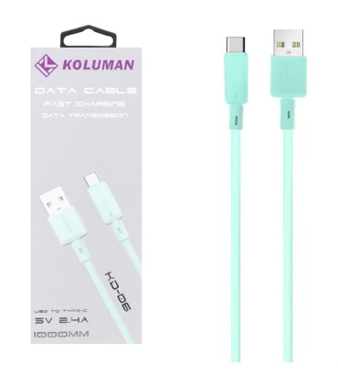 كابل USB تايپ سي KD-06 كلومن