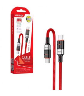 كابل USB تايپ سي به تايپ سي KAKUSIGA KSC-696