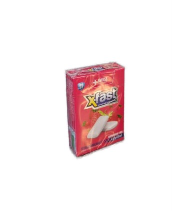 آدامس بدون شكر توت فرنگي جعبه (قيمت قديم) اكس فست