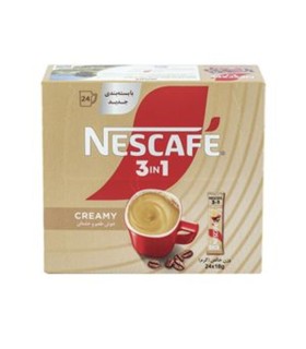 كافي ميكس (24 عددي ) 1*3  جعبه اي خامه اي نسكافه