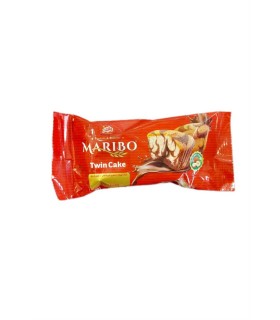 كيك دو قلو كاكائو ماريبو چاكلز