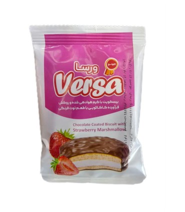 بيسكويت والس 30 گرم توت فرنگي مينو