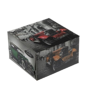 دستمال كاغذي جعبه اي 100 برگ طرح اتومبيل گلريز