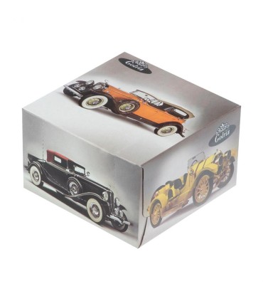 دستمال كاغذي جعبه اي 100 برگ طرح اتومبيل گلريز