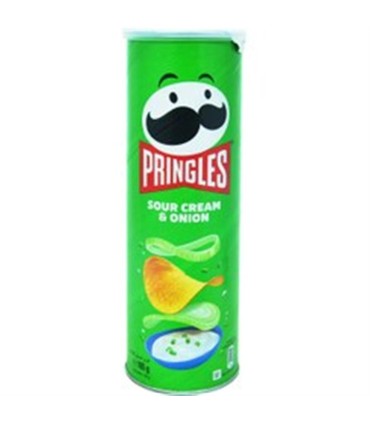 چيپس 165 گرم قوطي پياز جعفري پرينگلز