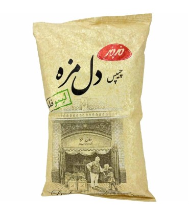 چيپس دل مزه ليمو فلفل سياه خانواده مزمز