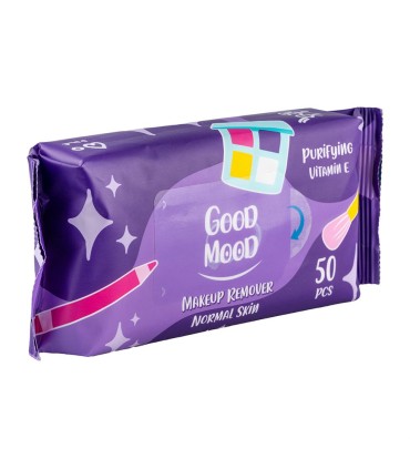 دستمال مرطوب آرايشي 50 برگ گودمود