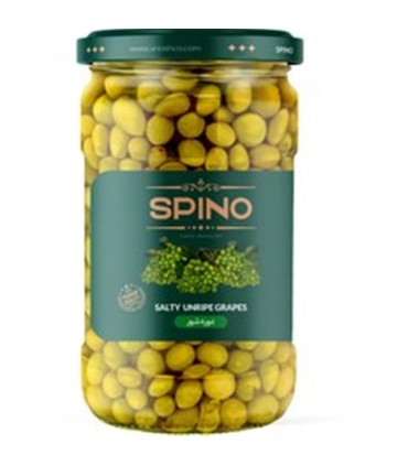 كنسرو 670 گرم غوره شور SPINO