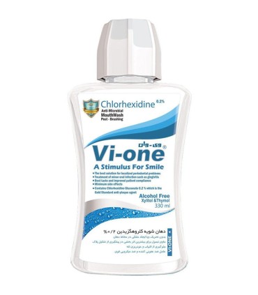 دهان شويه 330 ميل كلرهگزيدين 0/2% وي وان