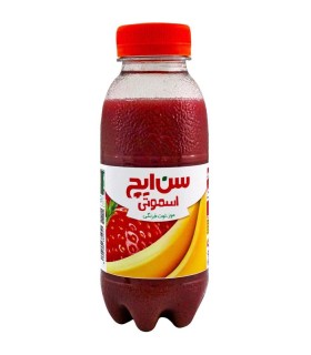 آبميوه 300 ميل پت اسموتي موز توت فرنگي سن ايچ