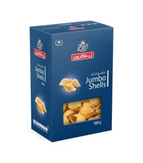 ماكاراني فرمي جامبو شلز 500 گرم زر
