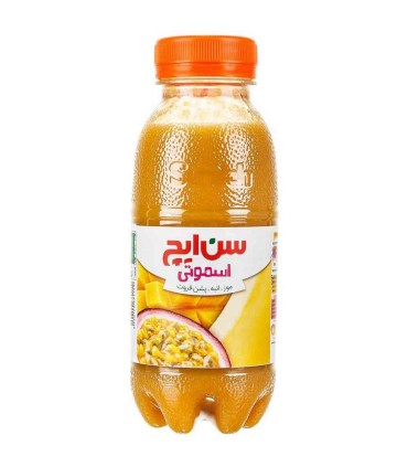 آبميوه 300 ميل پت اسموتي موز انبه پشن فروت سن ايچ