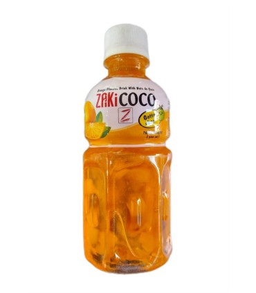 نوشيدني 300 ميل پرتقال با تكه هاي نارگيل ZAKi