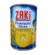 كمپوت 565 گرم آناناس حلقه اي كليددار ZAKi
