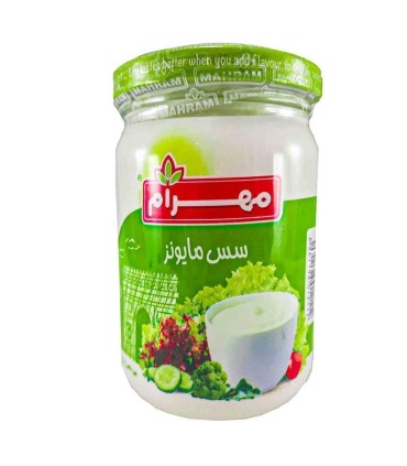 سس مايونز 240 گرم شيشه مهرام