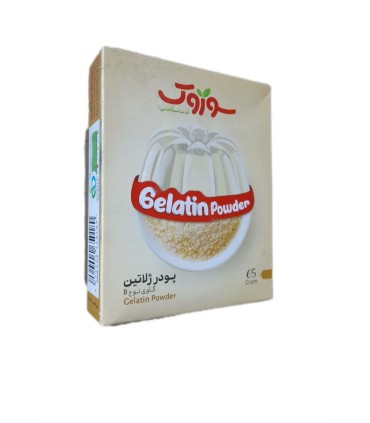 پودر ژلاتين 65 گرم سوروك