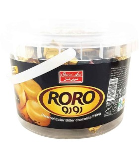 تافي 200 گرم ظرفي با كرم شكلات تلخ شيرين عسل