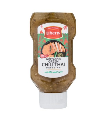 سس سالاد چيلي تاي سبز 595 گرم ليبرتي