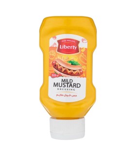 سس سالاد خردل ملايم 525 گرم ليبرتي