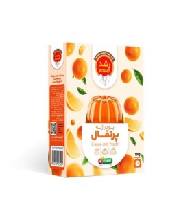 پودر ژله 100 گرم پرتقال (قيمت قديم انقضاء 1405/10/29) رشد
