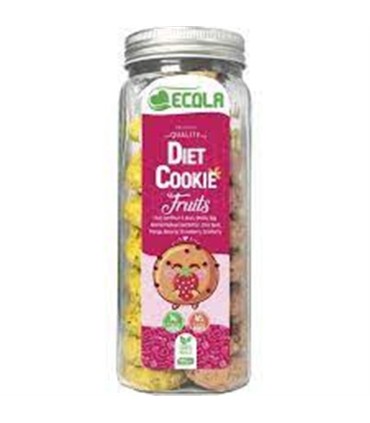 شيريني رژيمي 300 گرم كوكي ميوه اي اكولا