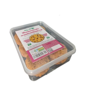 شيريني رژيمي 250 گرم كوكي توت فرنگي اكولا