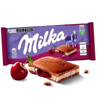 شكلات 100 گرم كرم آلبالو Milka