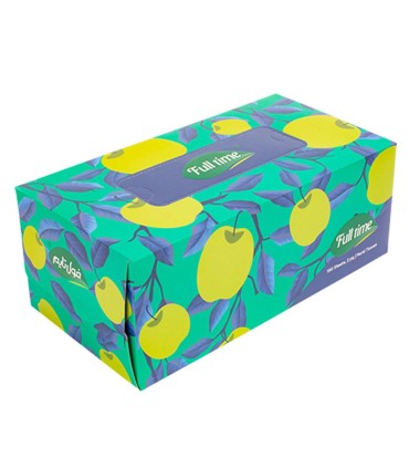 دستمال كاغذي جعبه اي 150 برگ دولا فول تايم