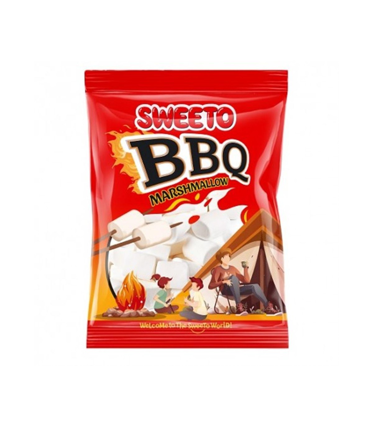 مارشمالو 250 گرم كبابي SWEETO